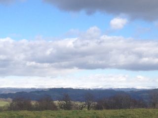 snowy mountains